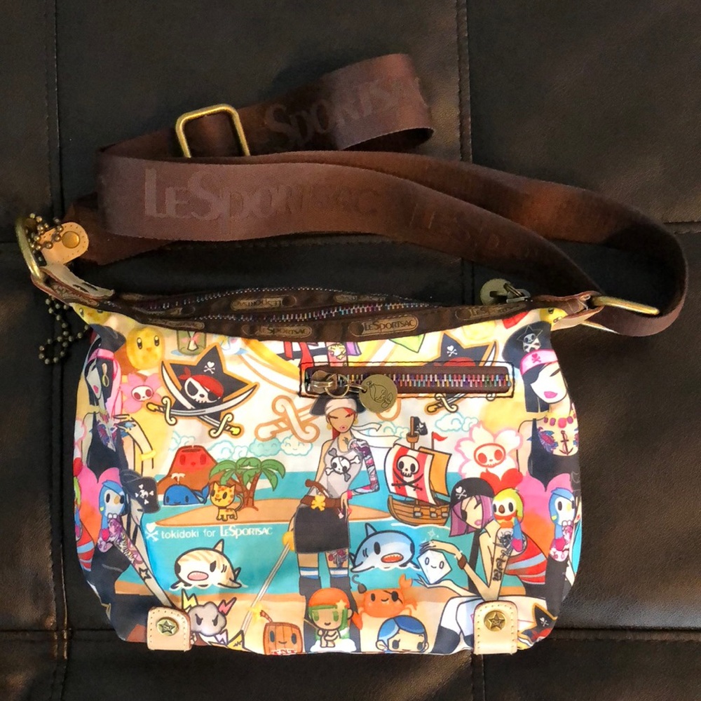 Tokidoki for LeSportsac Pirata shoulder bag purse